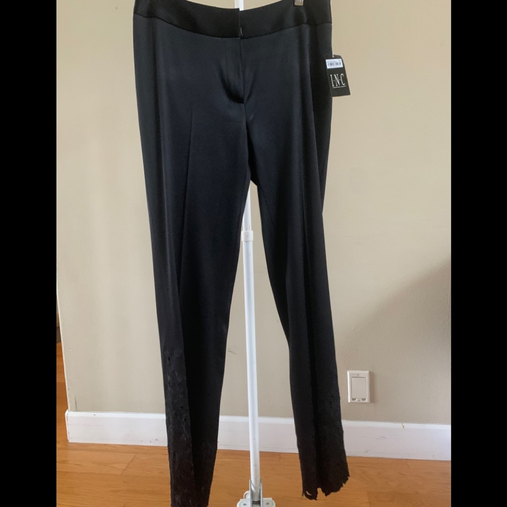 Macy’s INC Satin Straight leg pant